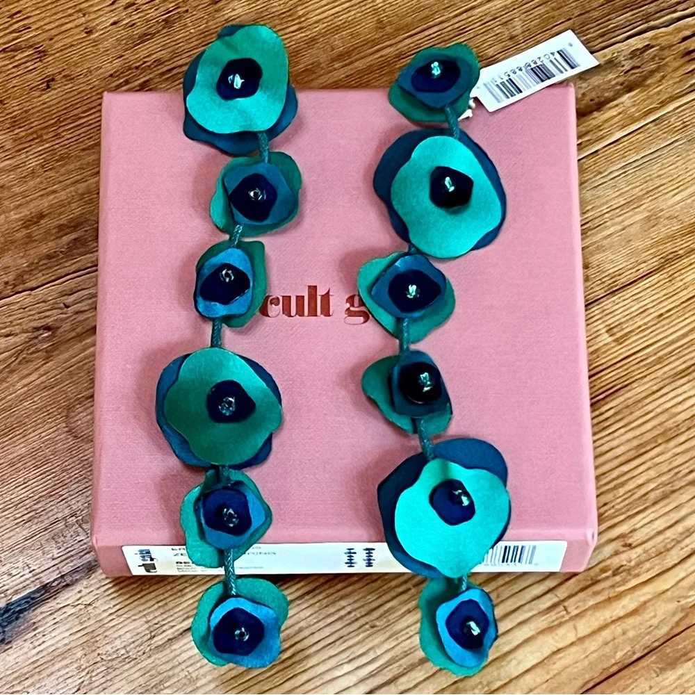πΊπHPππΊ NWT Cult Gaia Zelena Earrings - Picture 1 of 16